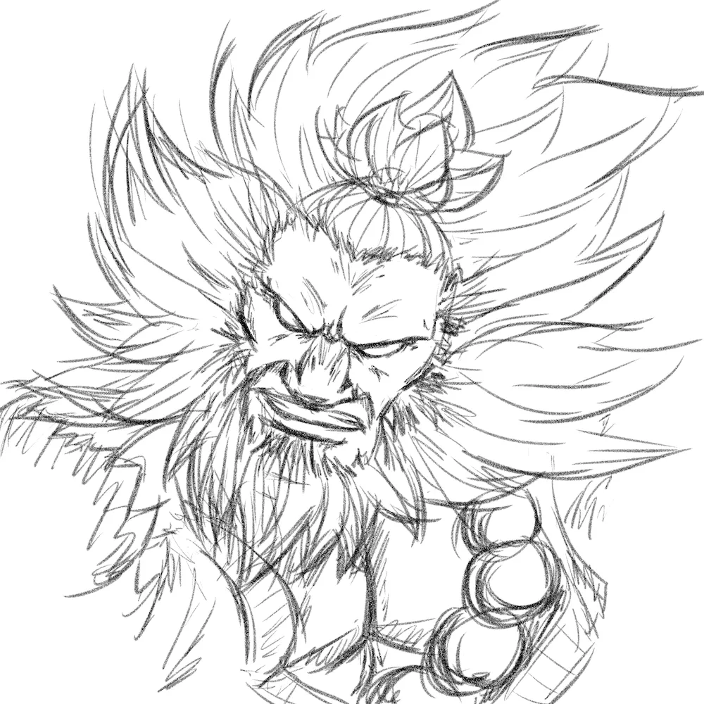 SFV Akuma Sketch